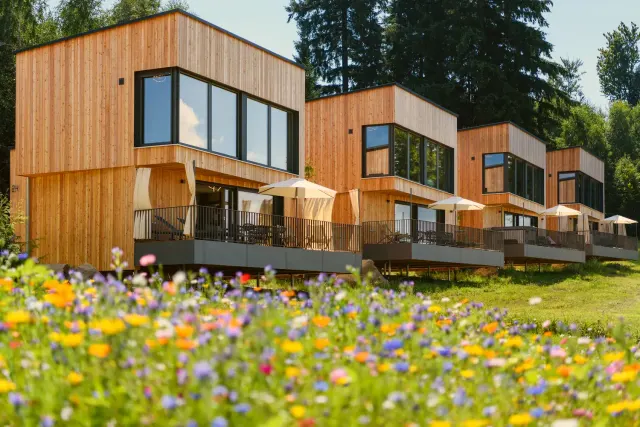BookNoFees: Ruhige Chalets im Wald – Bodenmais