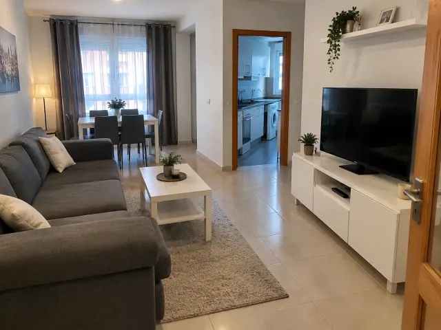 BookNoFees: Ferienwohnung in Madrid – Geräumige und ruhige Wohnung mit drei Schlafzimmern