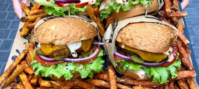 BookNoFees: Restaurant – Mad Mad Vegan – Madrid – Eten Eten Vegan, foto 2