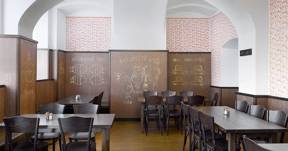 BookNoFees: Restaurant – Lokál Hamburk – Prague – Café Hamburg, foto 1