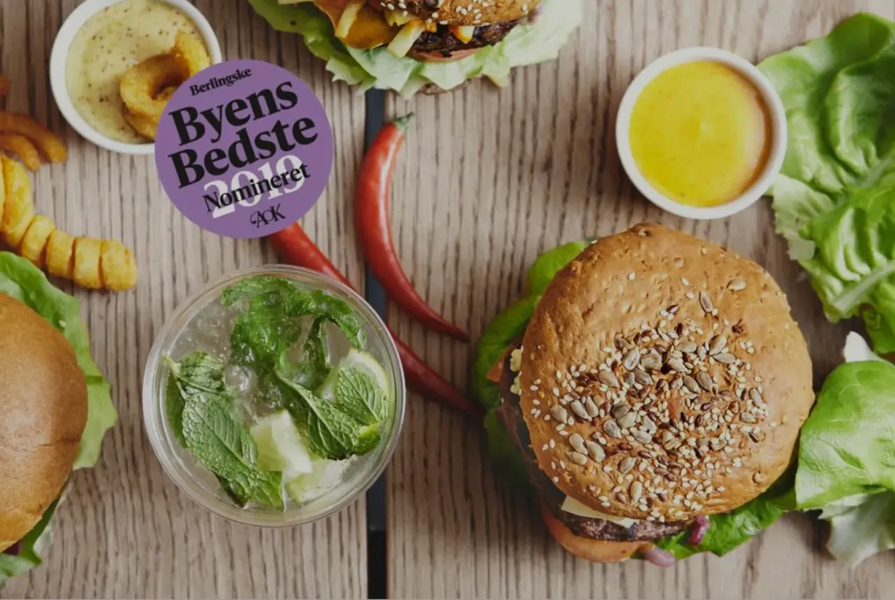 BookNoFees: Restaurant – Vesterbros Originale Burgerrestaurant – Copenhagen – Het originele hamburgerrestaurant van Vesterbro, foto 1